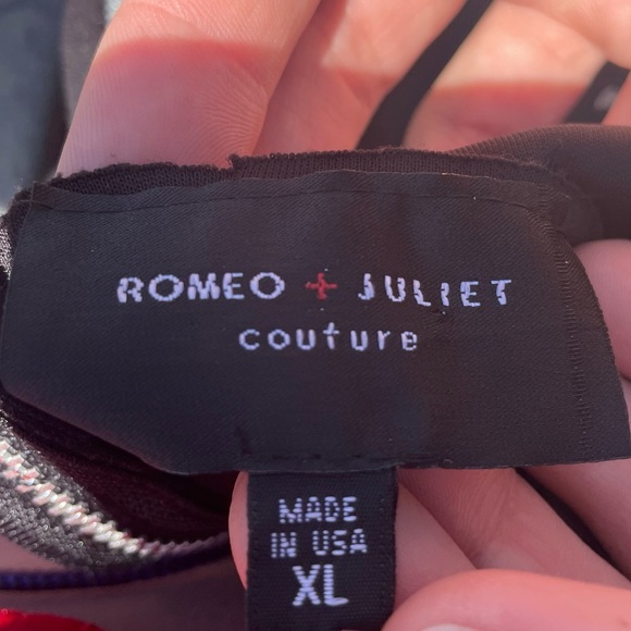 Romeo & Juliet Couture black A line cocktail dress / XL / Excellent condition - Picture 11 of 13